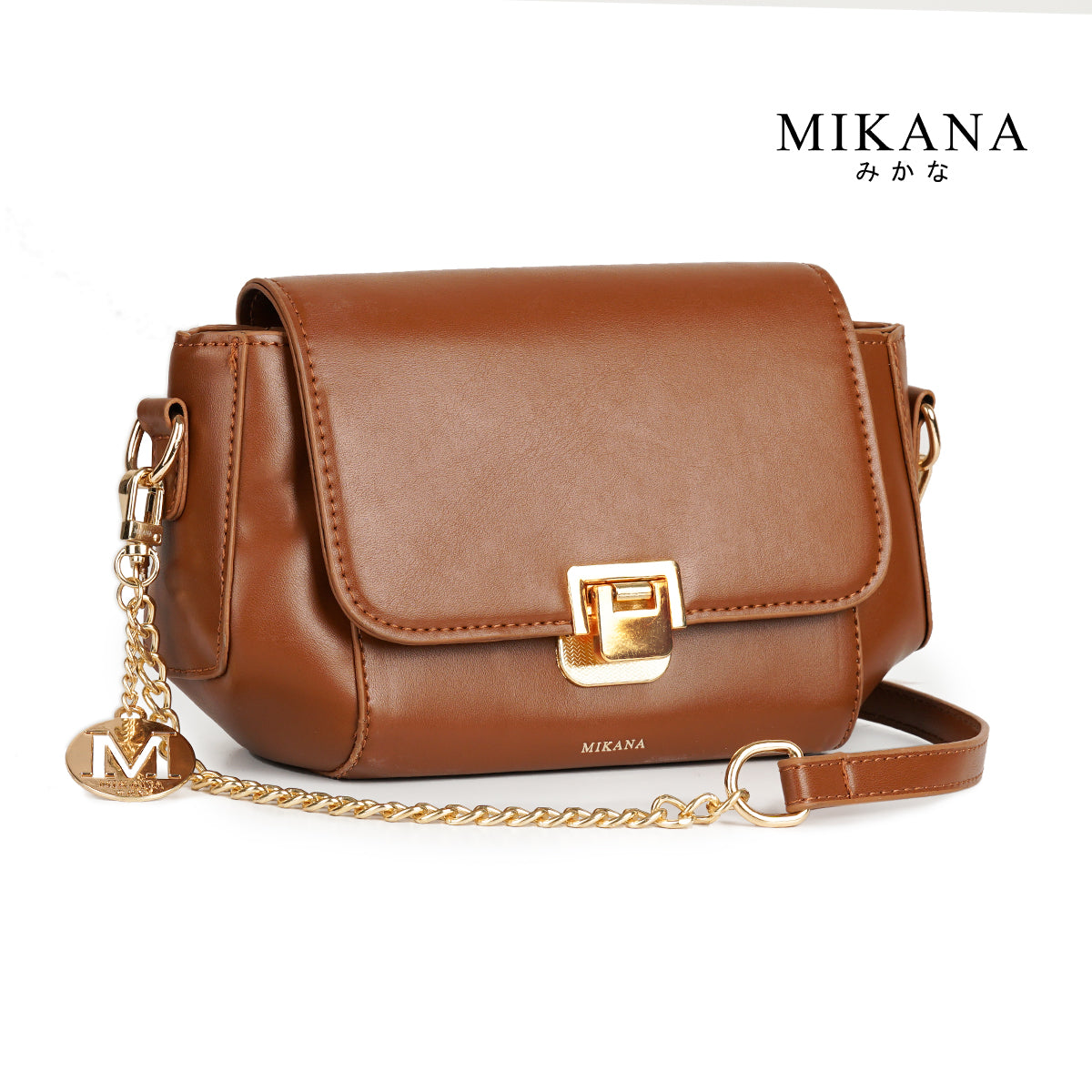 Mikana Bronze Yasashii Bucket Sling Bag For Women – Mikana Japan