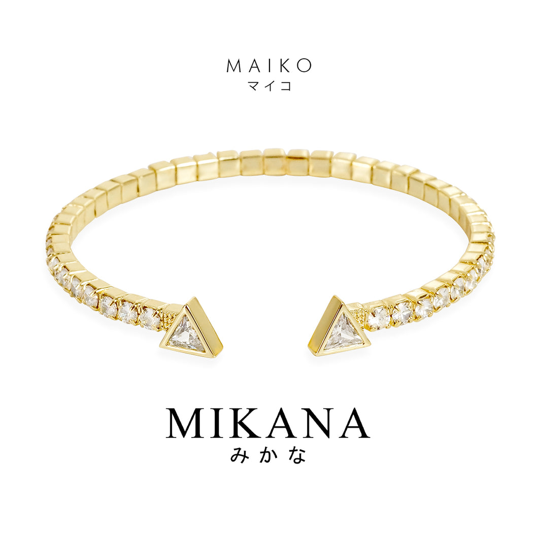Signature Maiko Adjustable Bangle Bracelet