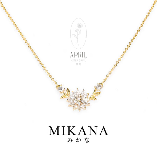 Birth Flower April Daisy Necklace