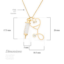 Load image into Gallery viewer, Igaku Profession Doctor Inspired Pendant Necklace