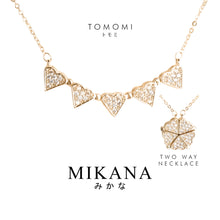 Load image into Gallery viewer, Twofer Tomomi  Two Way Pendant Necklace