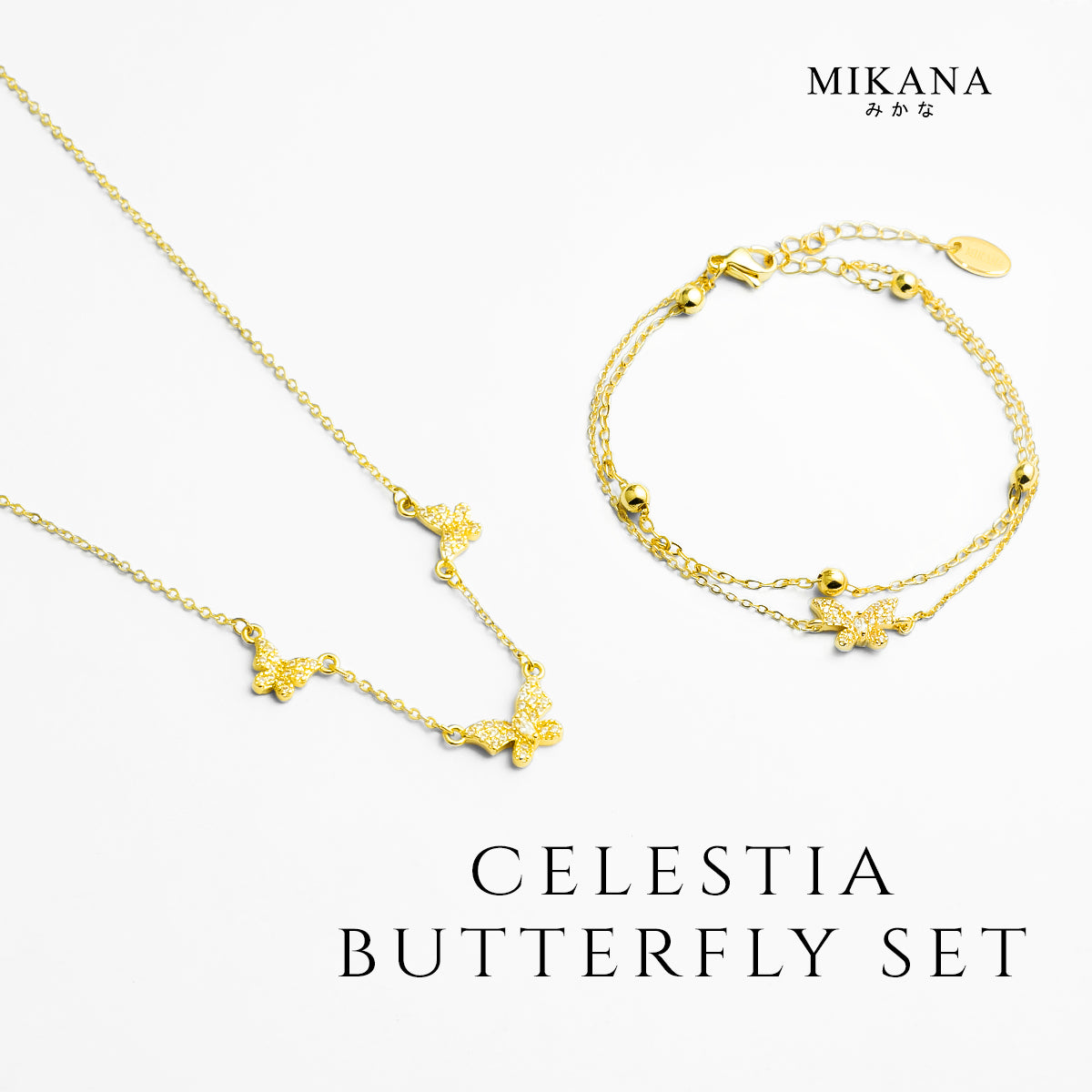 Celestia Butterfly Jewelry Set