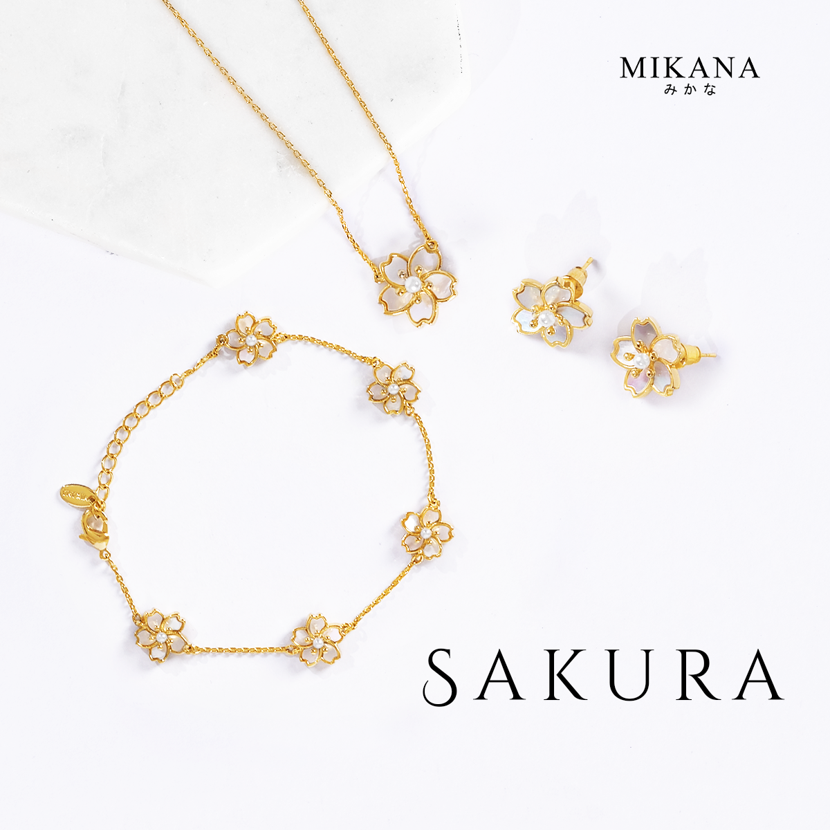 Sakura Jewelry Set
