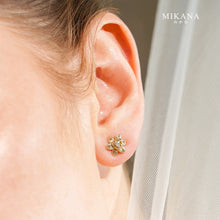 Load image into Gallery viewer, Birth Flower March Daffodil Stud Earrings