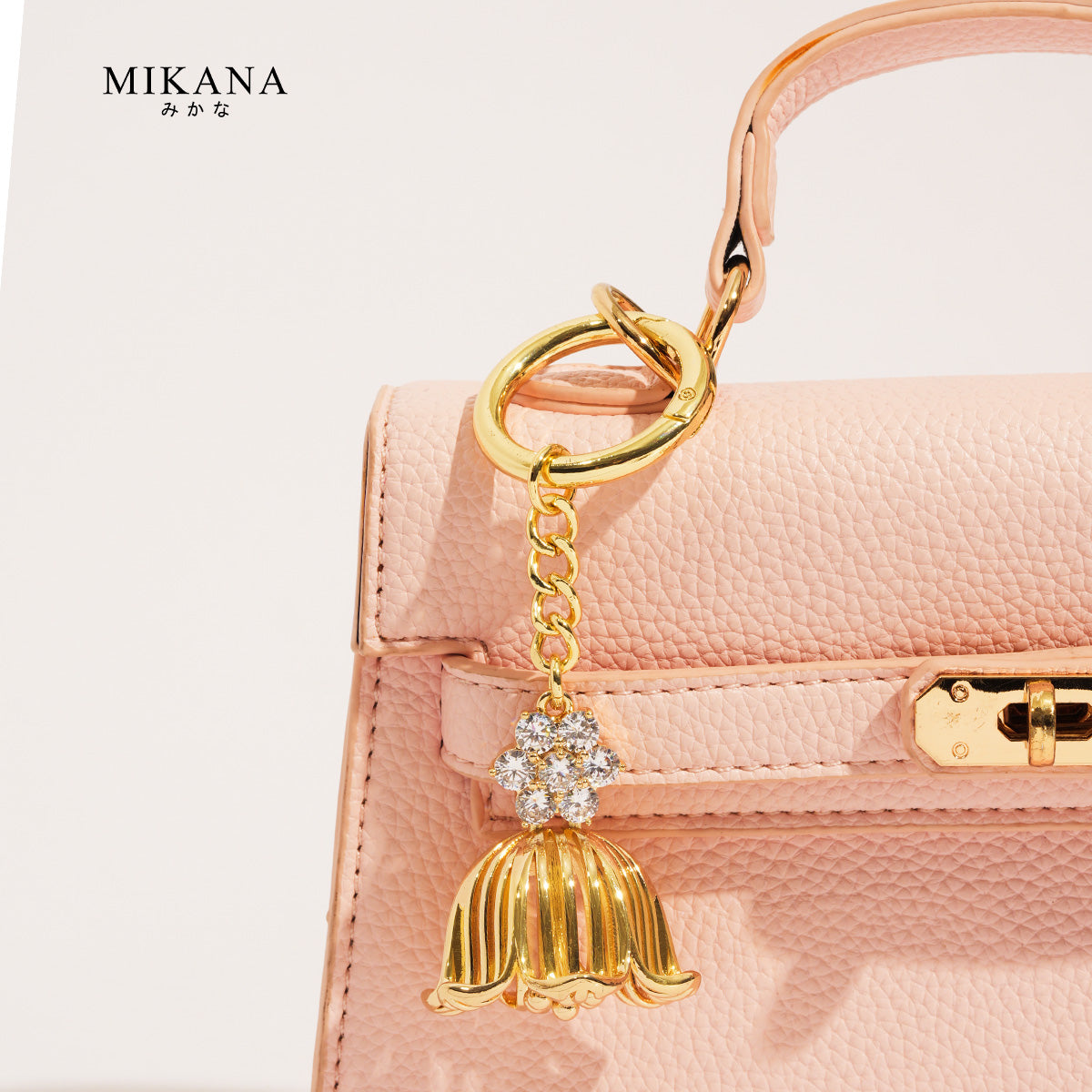 Birth Flower Lily of the Valley Bag Charm