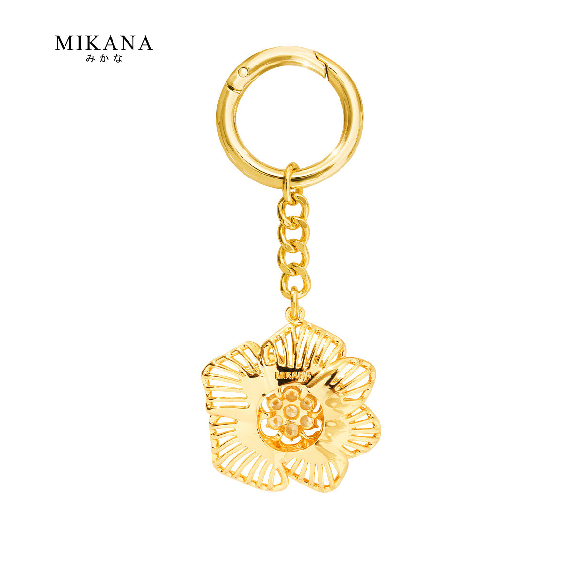 Birth Flower Rose Bag Charm