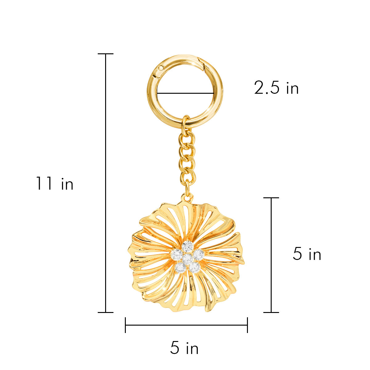 Birth Flower Morning Glory Bag Charm