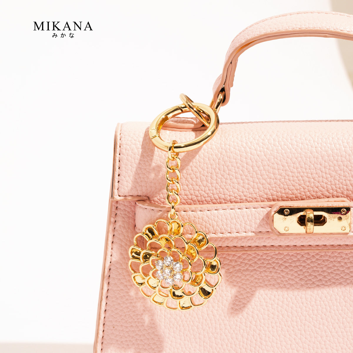 Birth Flower Marigold Bag Charm