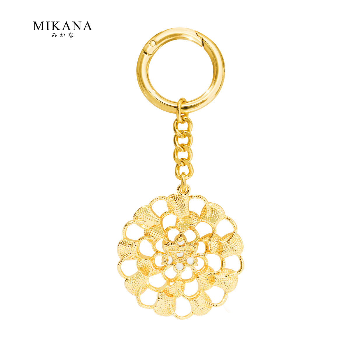 Birth Flower Marigold Bag Charm