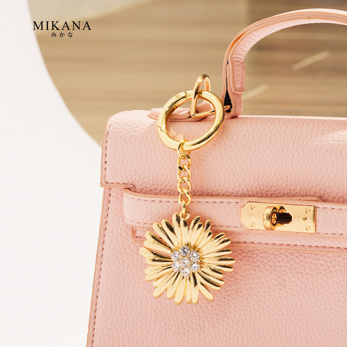 Birth Flower Chrysanthemum Bag Charm