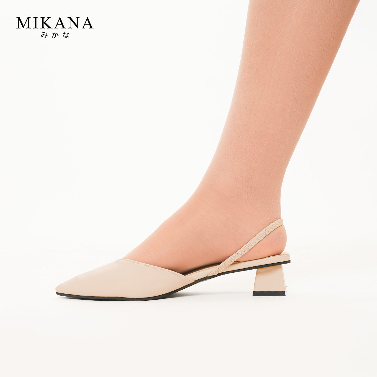 Akira Slingback Pointed Toe Trapeze 2 inches Heels Shoes