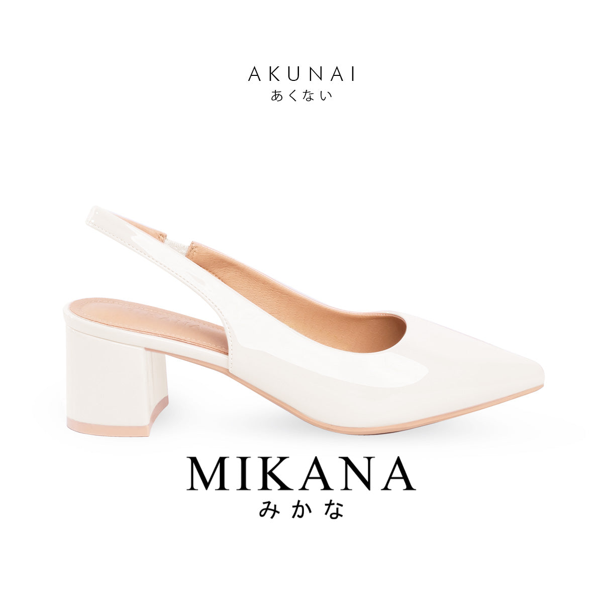 Poised Shoe Akunai Slingback Sandal Shoes 2 inches Heels