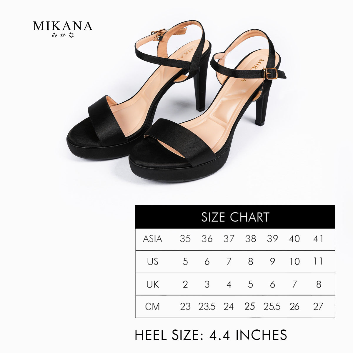 Soirée Steps Amayumi Platform Sandals 4.3 inches Heels