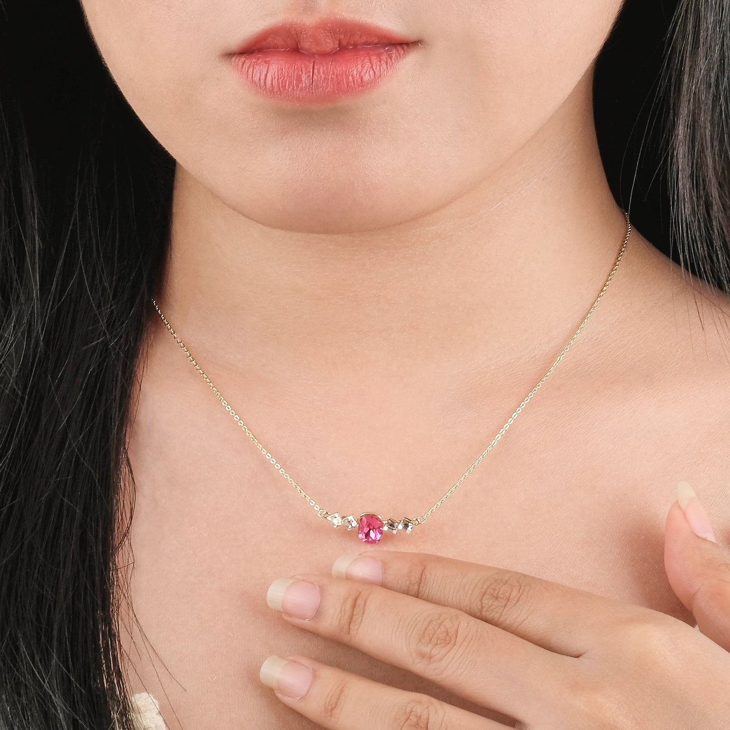 Birthstone February Amethyst Necklace