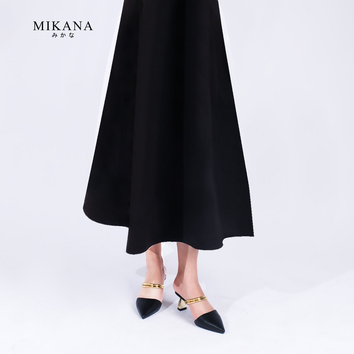 Poised Shoe Amikawa Slides Sandal Shoes 2 inches Heels