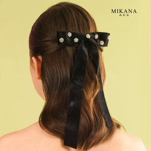 Ami Ribbon Flower Hair Clip