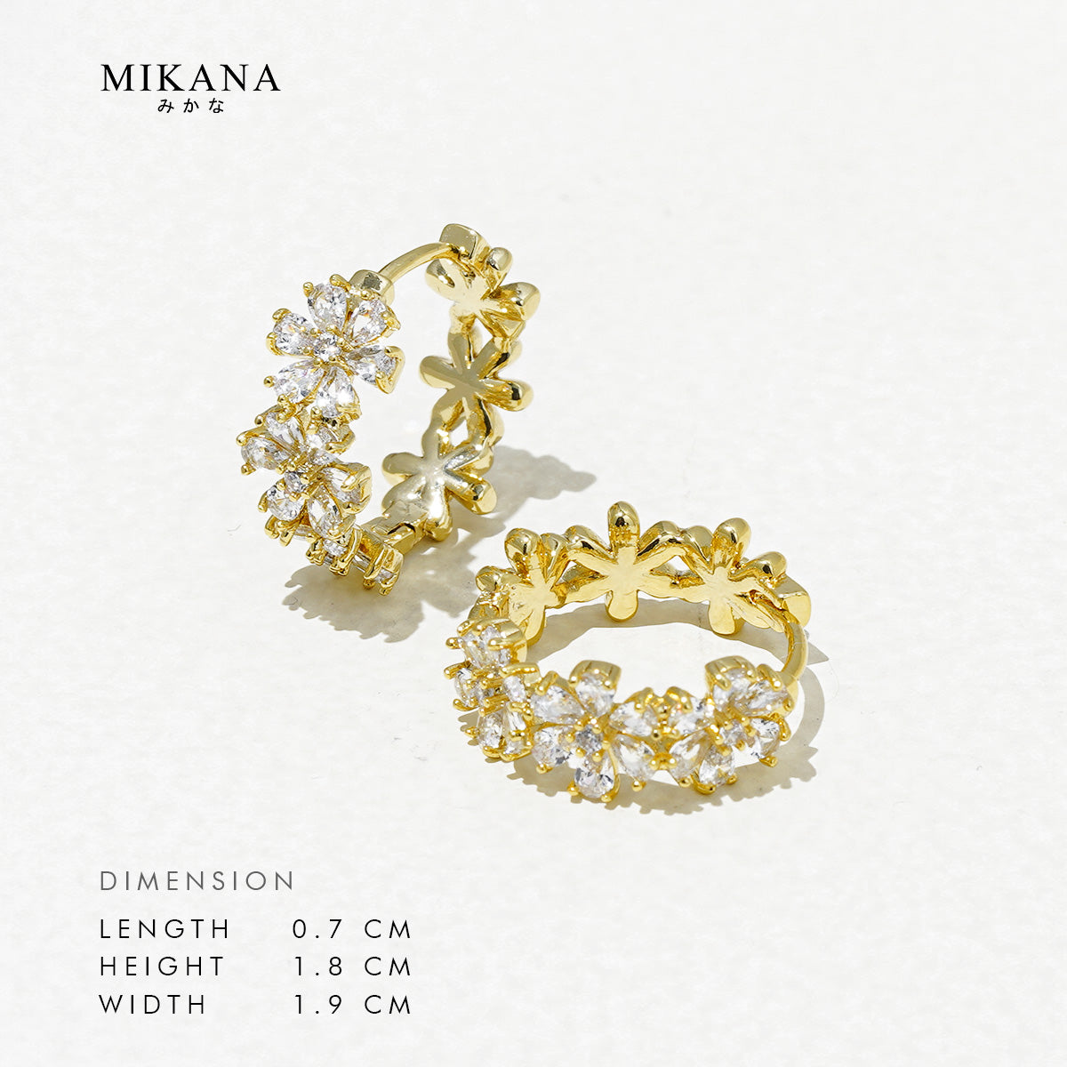Floressa Asaho Hoop Earrings