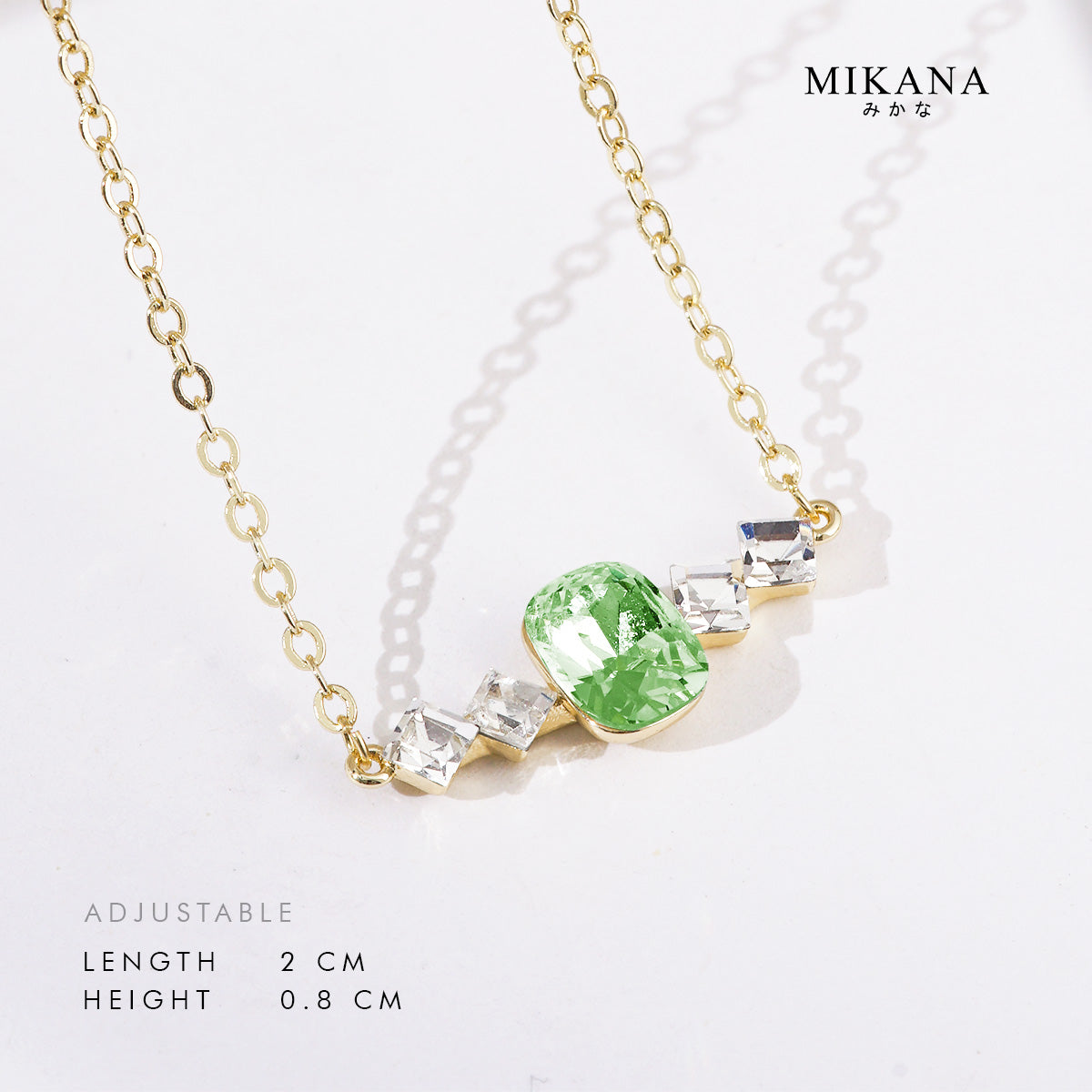 Birthstone August Peridot Necklace