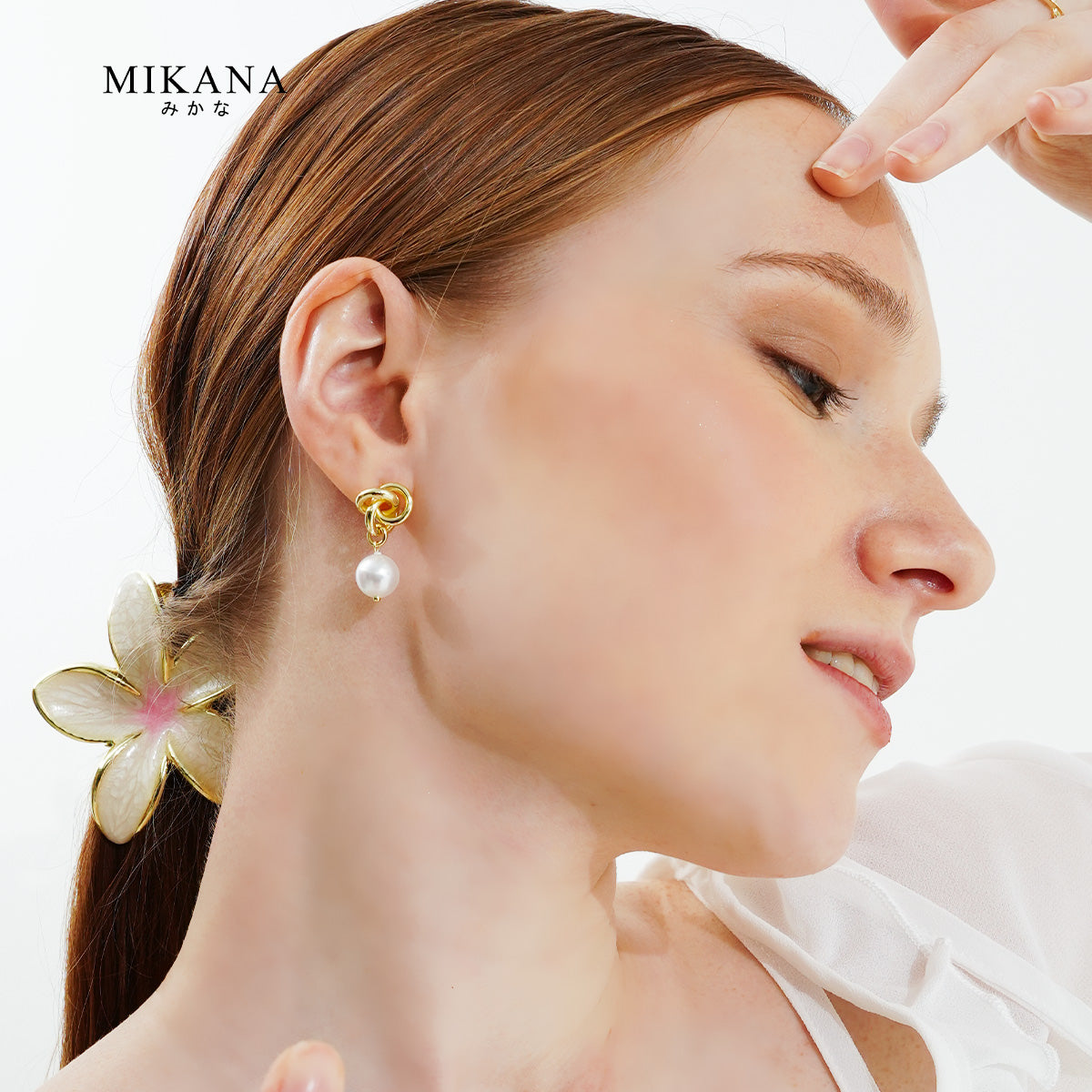 Eternal Waves Ayuma Dangling Earrings