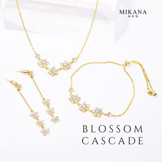 Blossom Cascade Jewelry Set