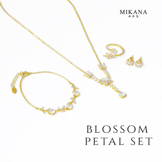 Blossom Petal Jewelry Set