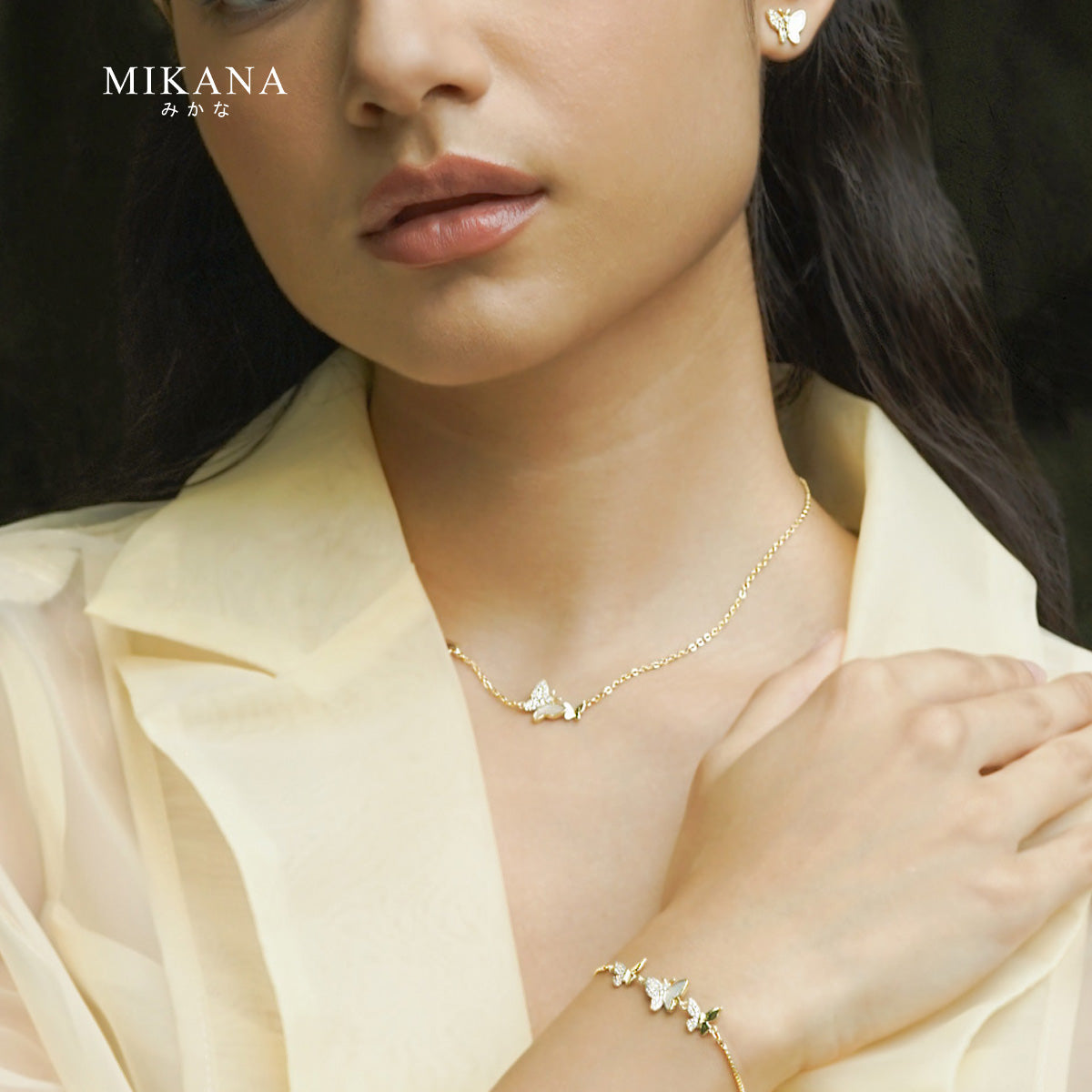 Butterfly Glow Jewelry Set