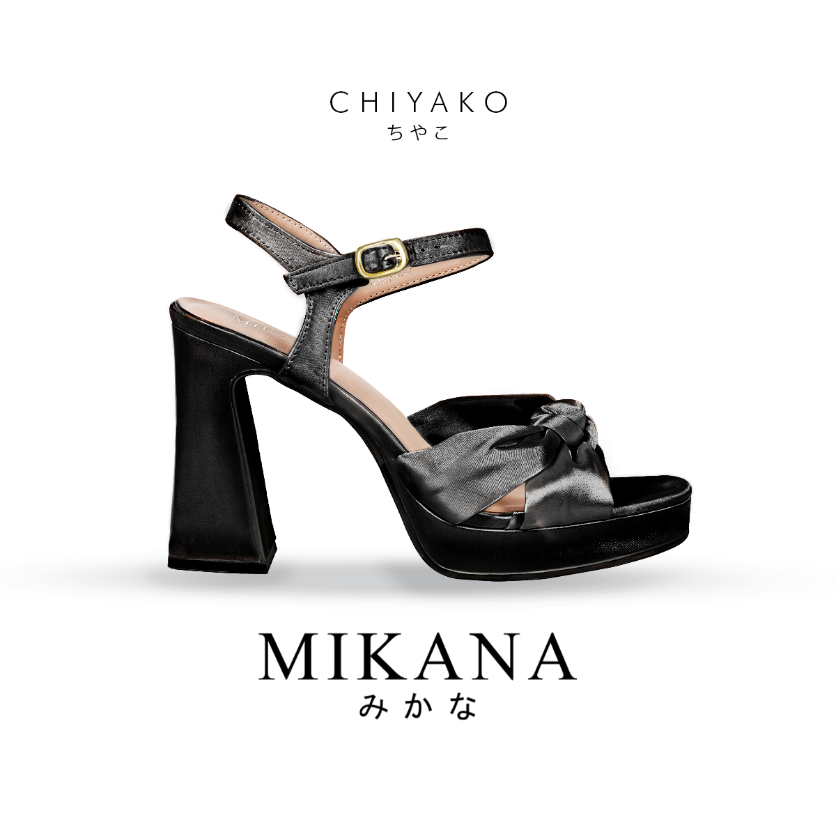 Soirée Steps Chiyako Platform Sandals 3 inches Heels