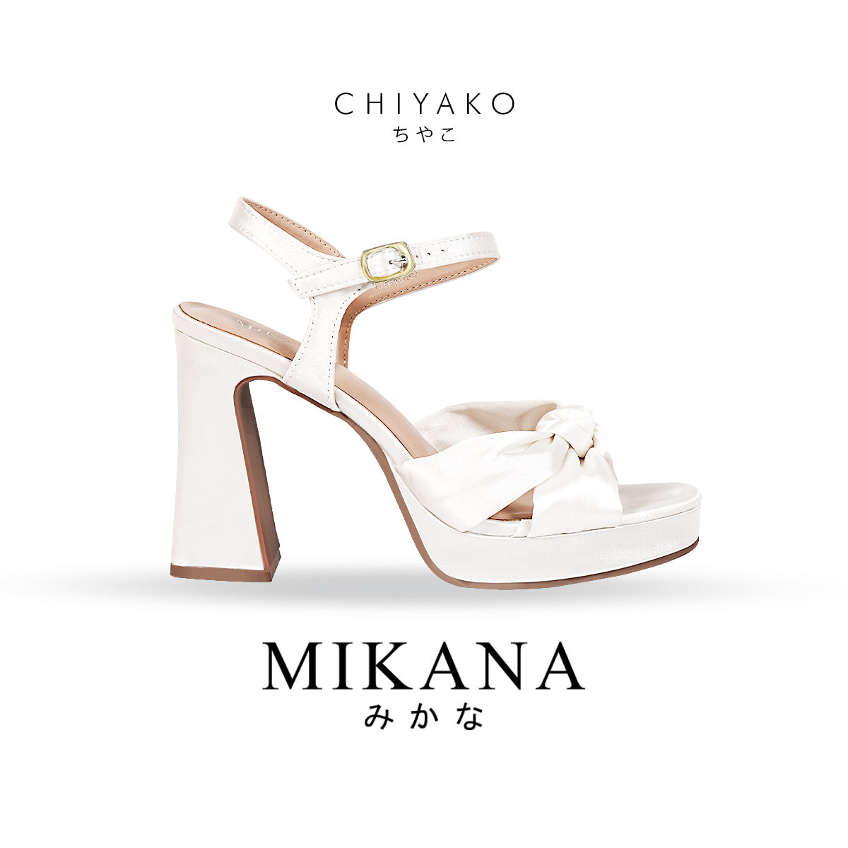 Soirée Steps Chiyako Platform Sandals 3 inches Heels