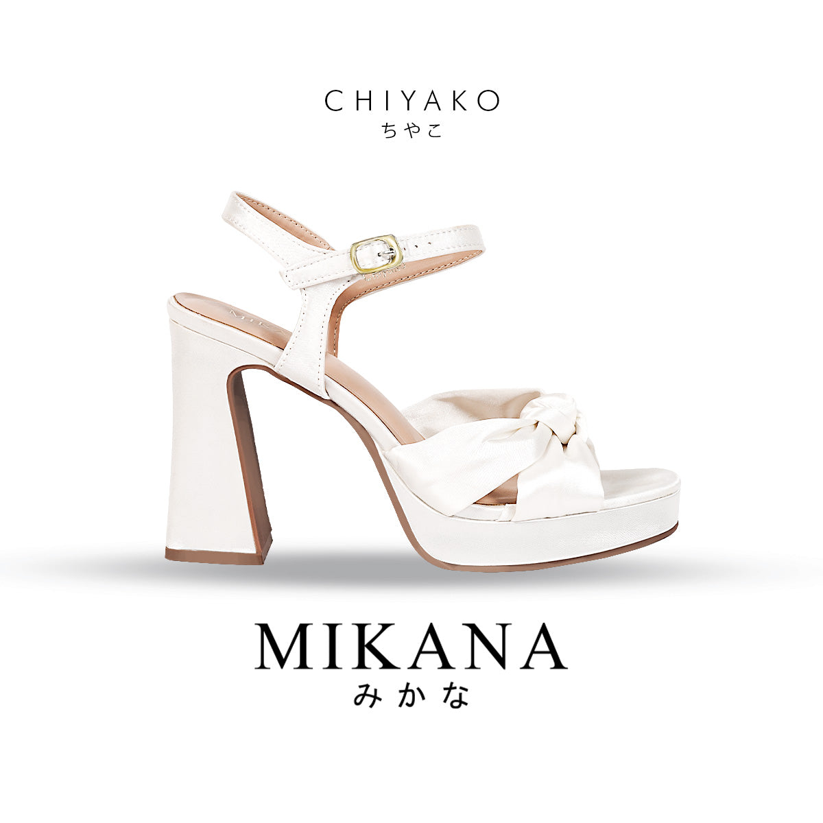 Soirée Steps Chiyako Platform Sandals 3 inches Heels