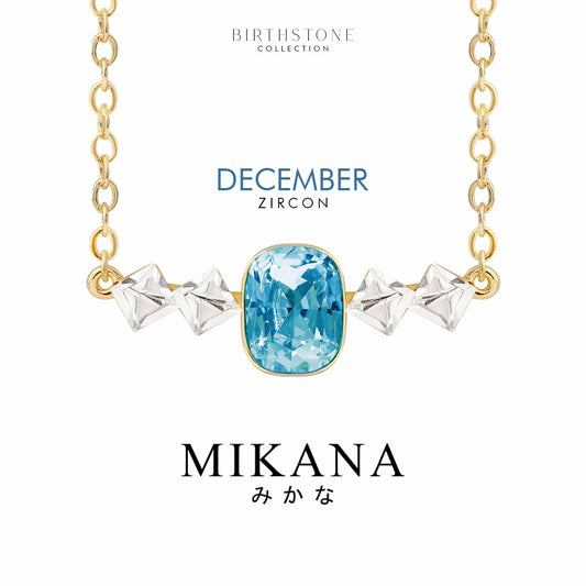 Birthstone December Zircon Necklace