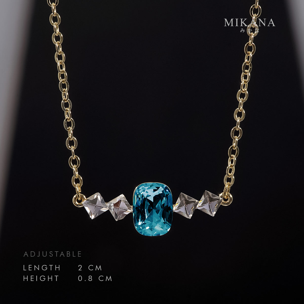 Birthstone December Zircon Necklace
