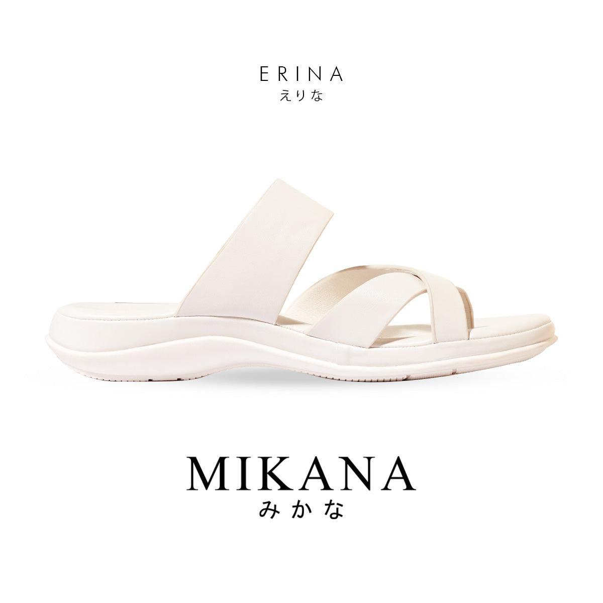 Mikana Sleek Slides Erina Wedge Slides