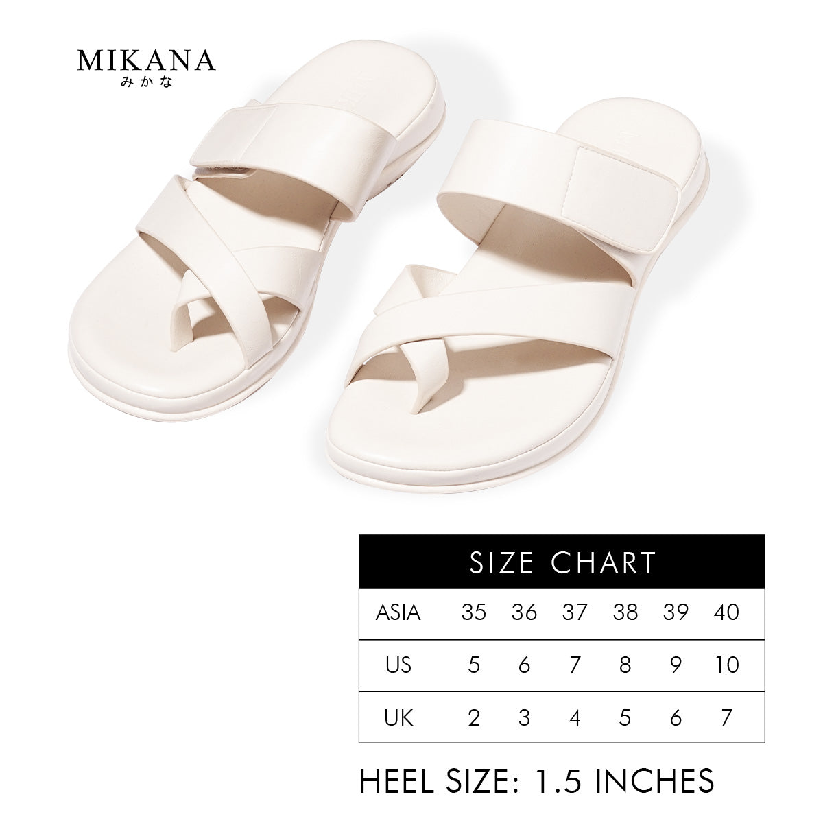 Mikana Sleek Slides Erina Wedge Slides