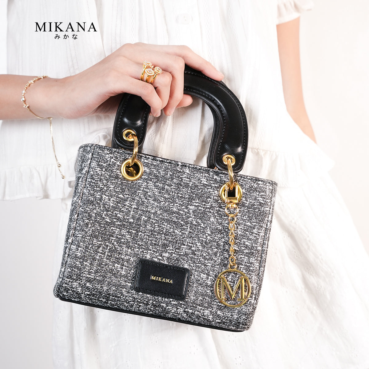 ユカ Terra Chroma Gussuri Hand Bag – Mikana Japan