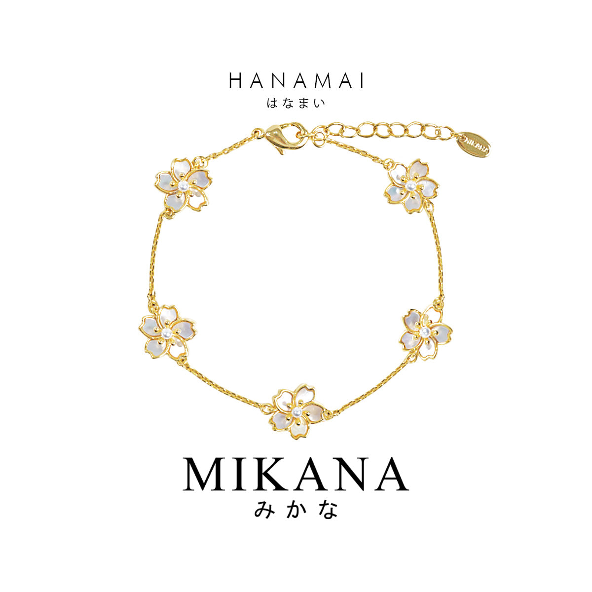 Sakura Hanamai Charm Bracelet