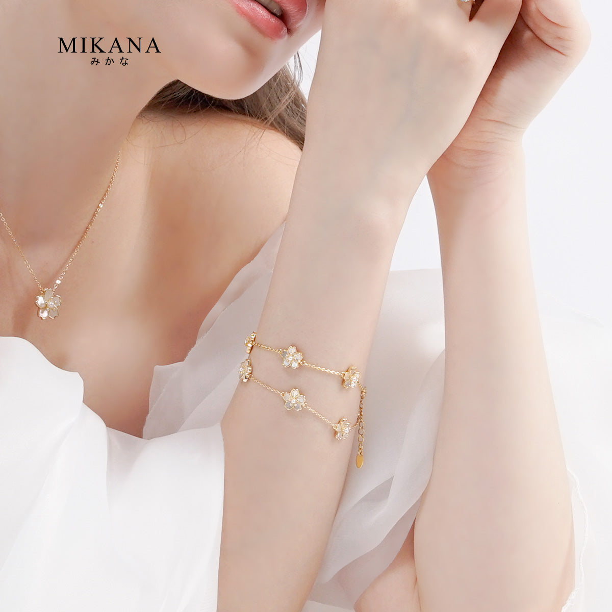 Sakura Hanamai Charm Bracelet