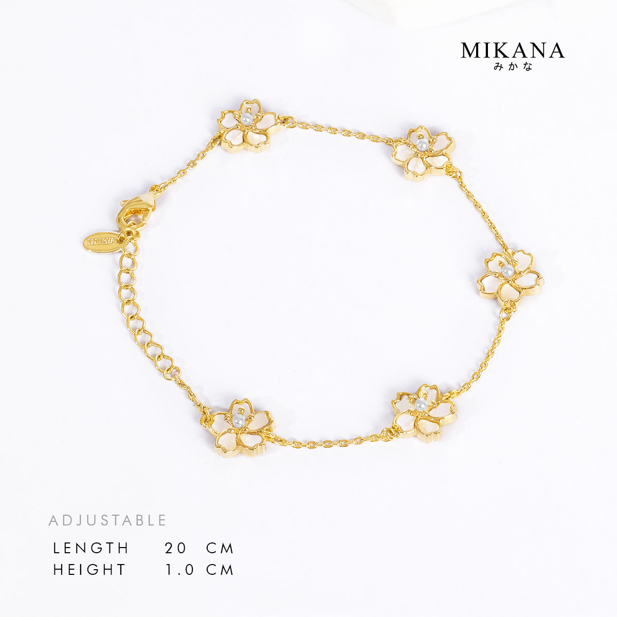 Sakura Hanamai Charm Bracelet