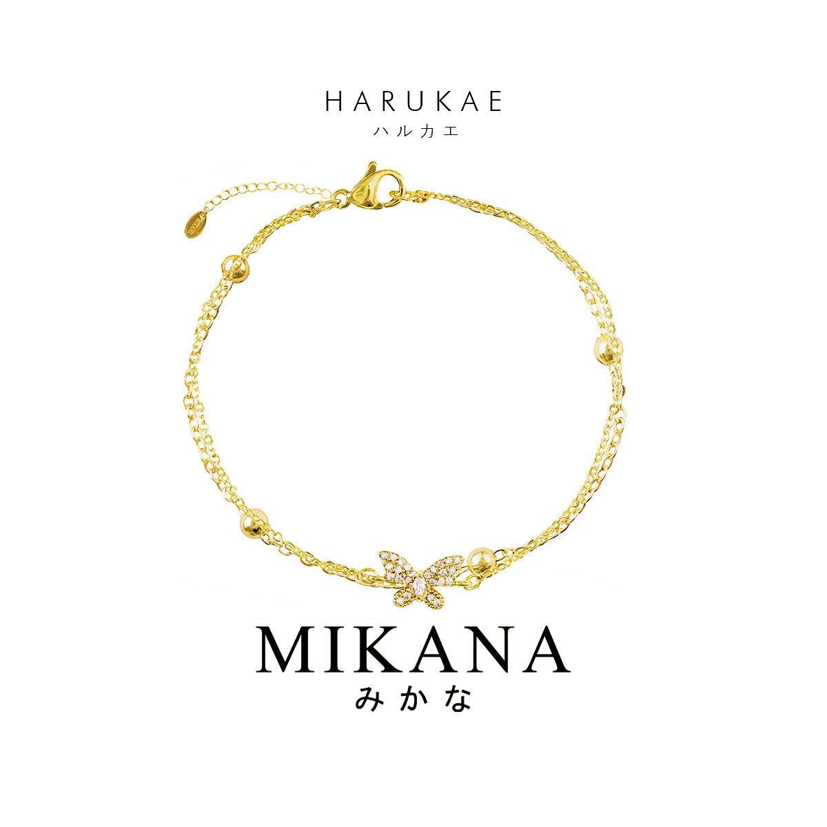 Floressa Harukae Charm Chain Bracelet