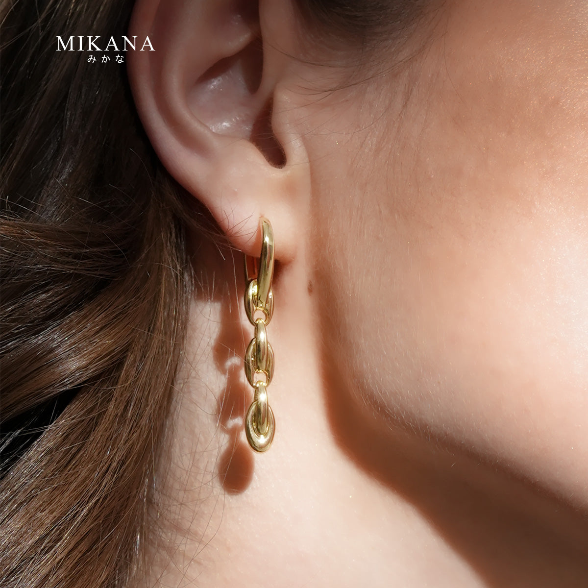 Haruna Intertwined Dangling Earrings