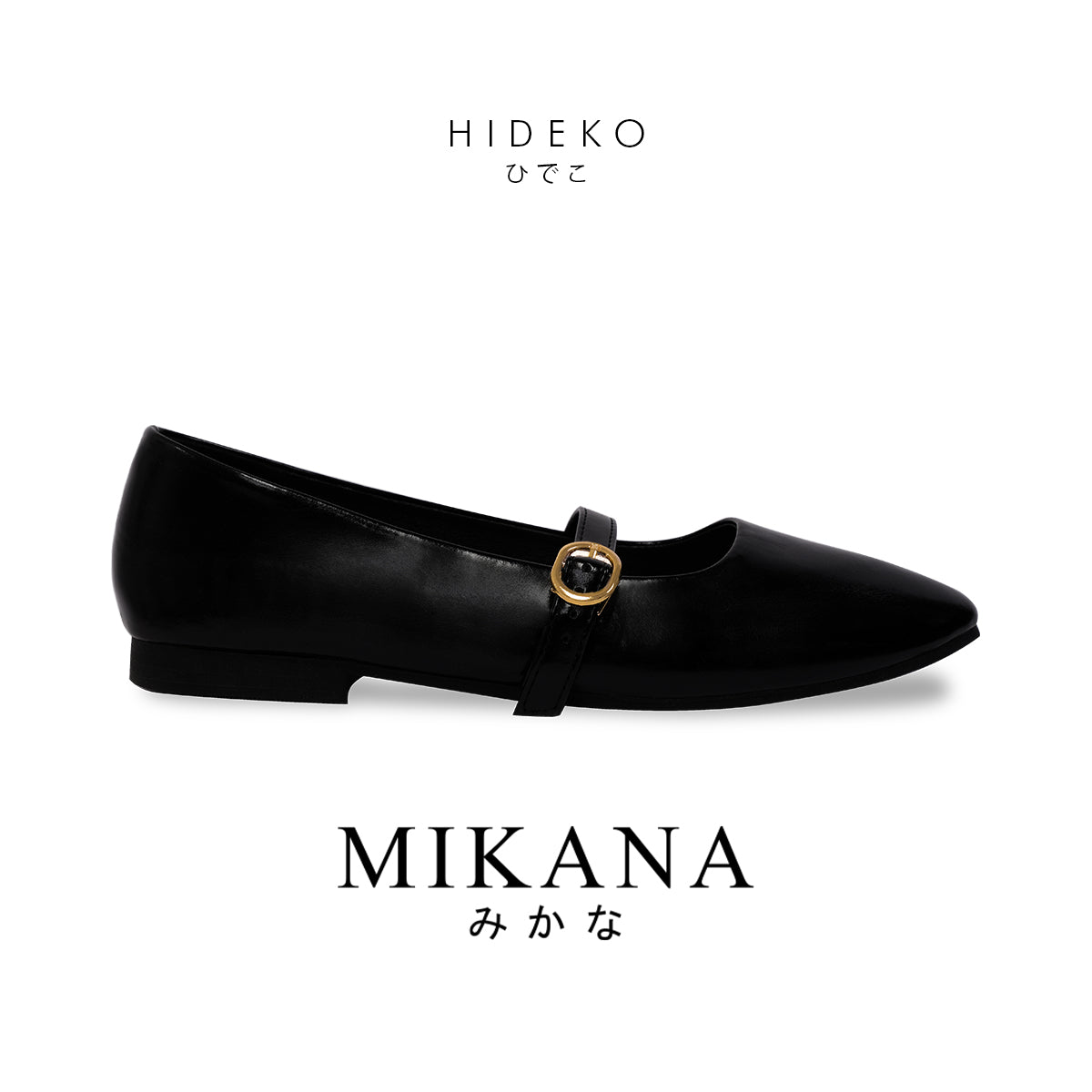Hideko Mary Jane Ballerina Shoes