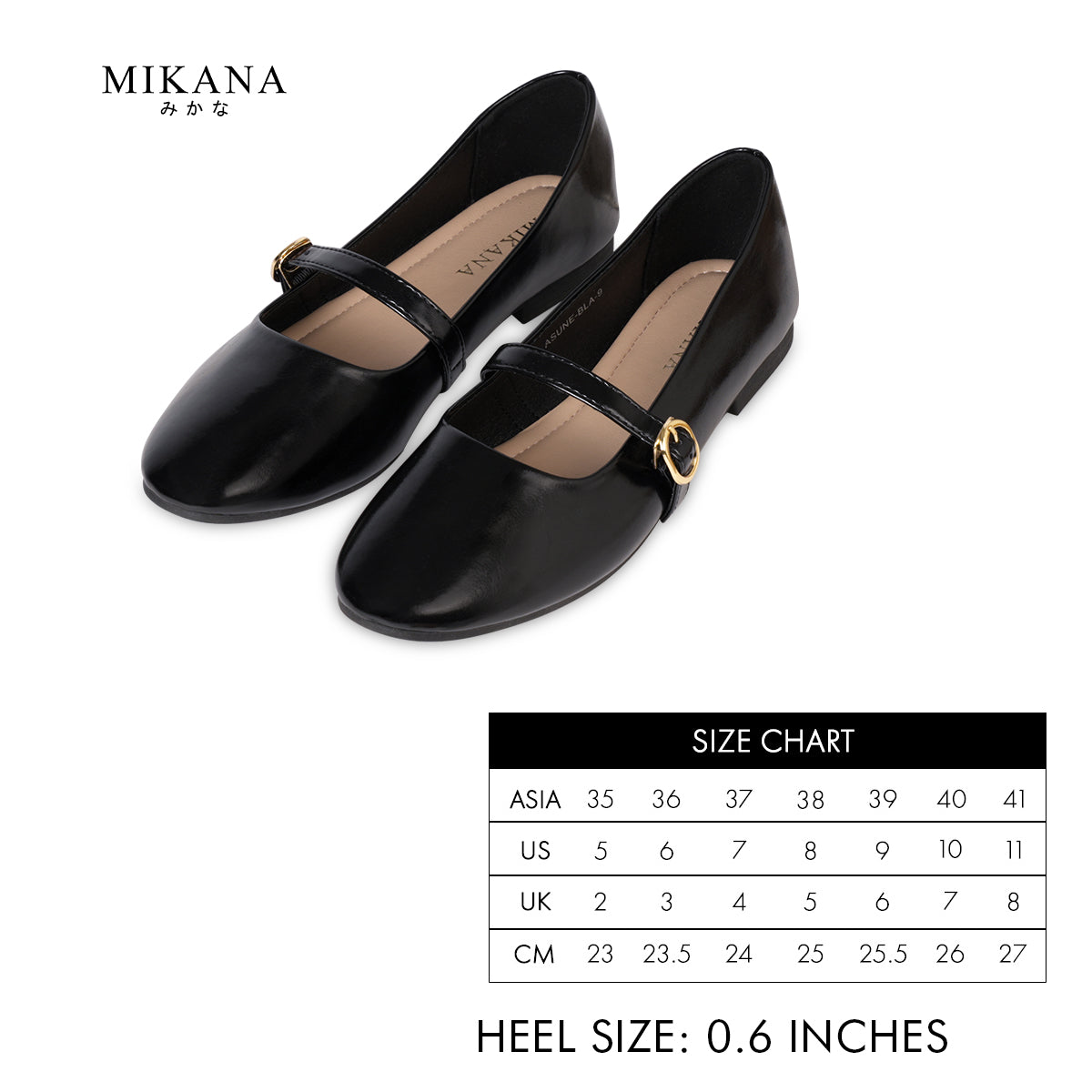 Hideko Mary Jane Ballerina Shoes