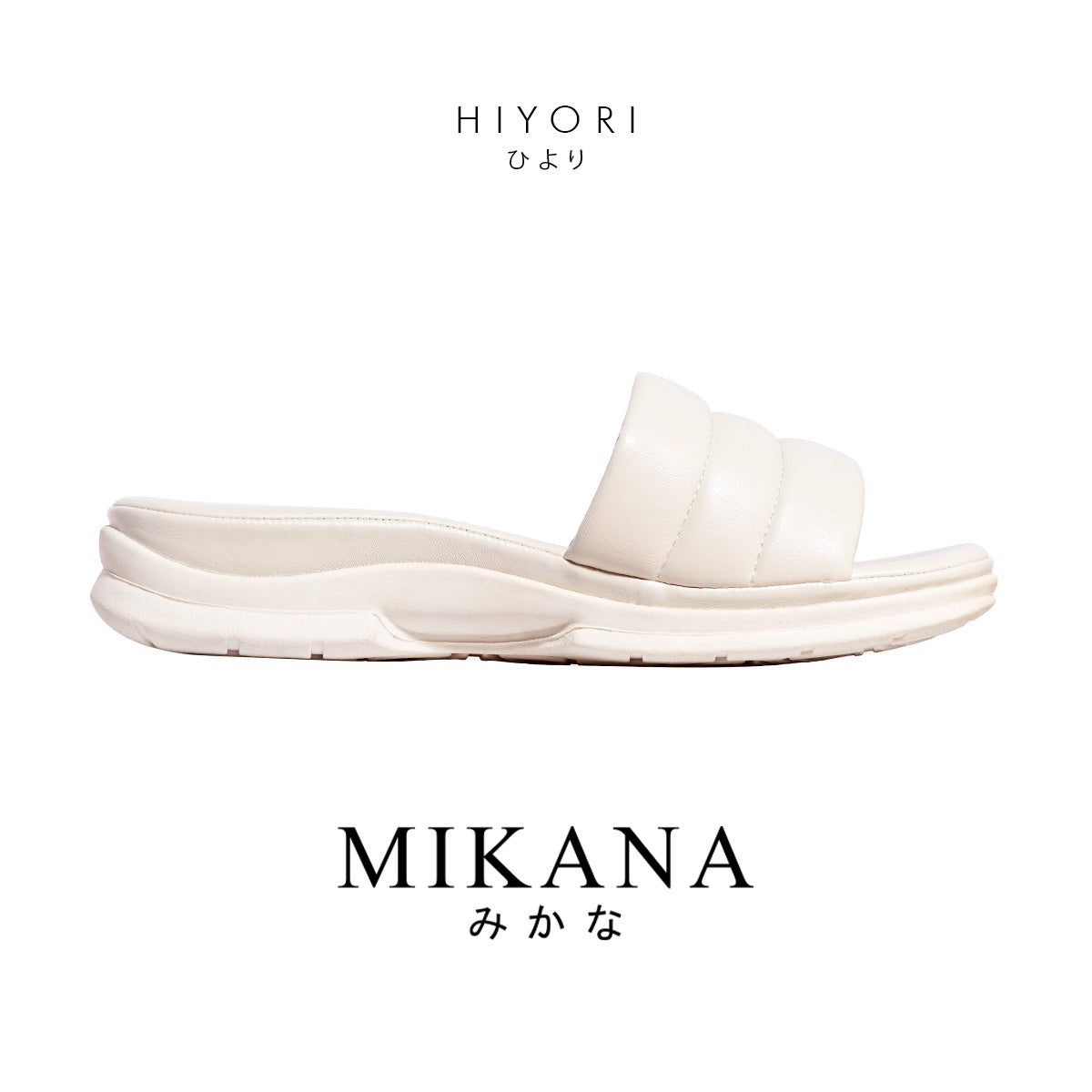 Mikana Sleek Slides Hiyori Wedge Slides