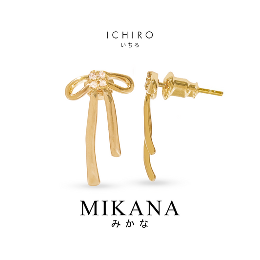 Ichiro Pretty Little Knots Stud Earrings