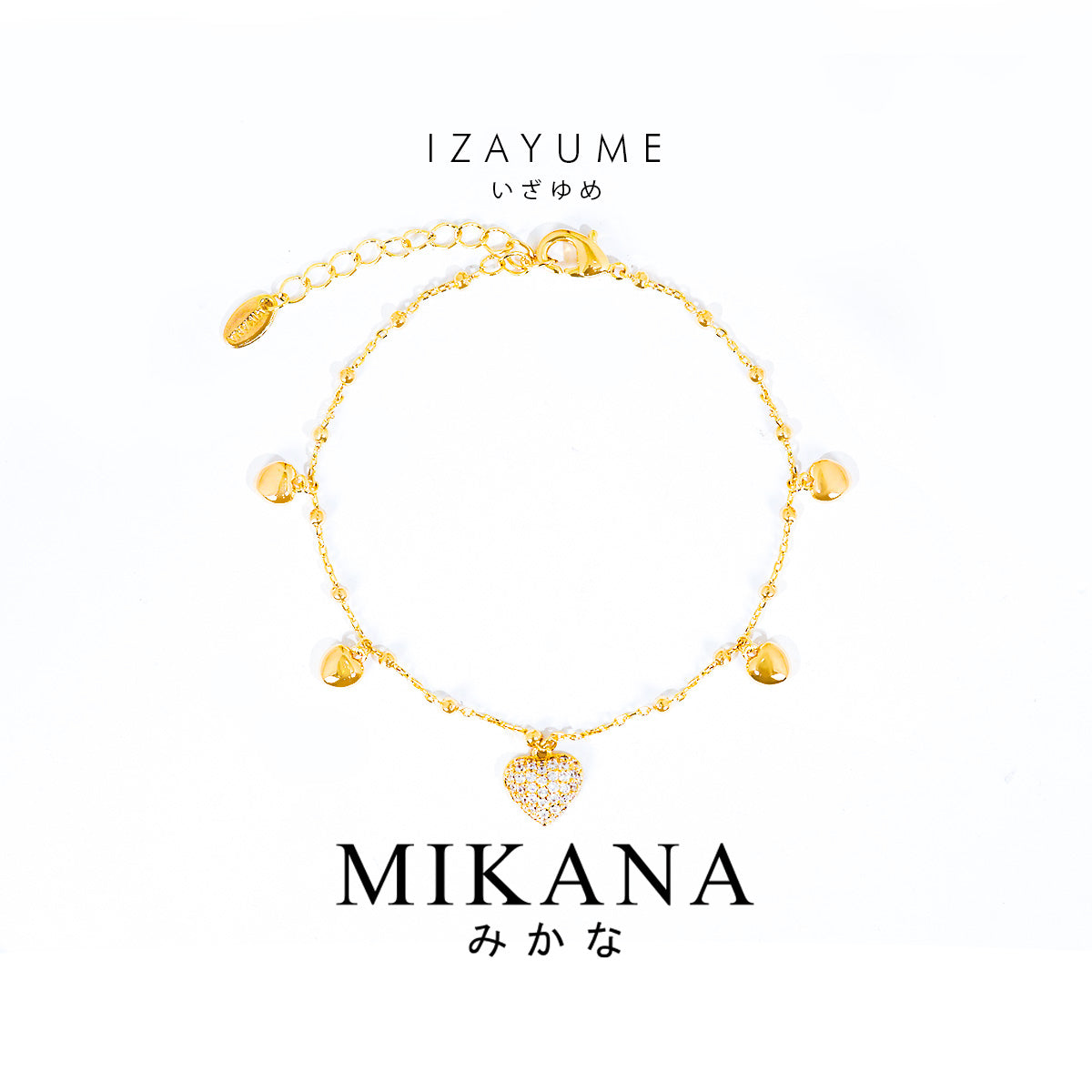 Izayume Charm Chain Bracelet