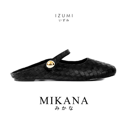 Mikana Elite Intertwine Izumi Woven Mary Jane Mules