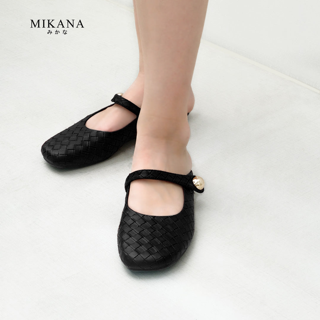 Mikana Elite Intertwine Izumi Woven Mary Jane Mules