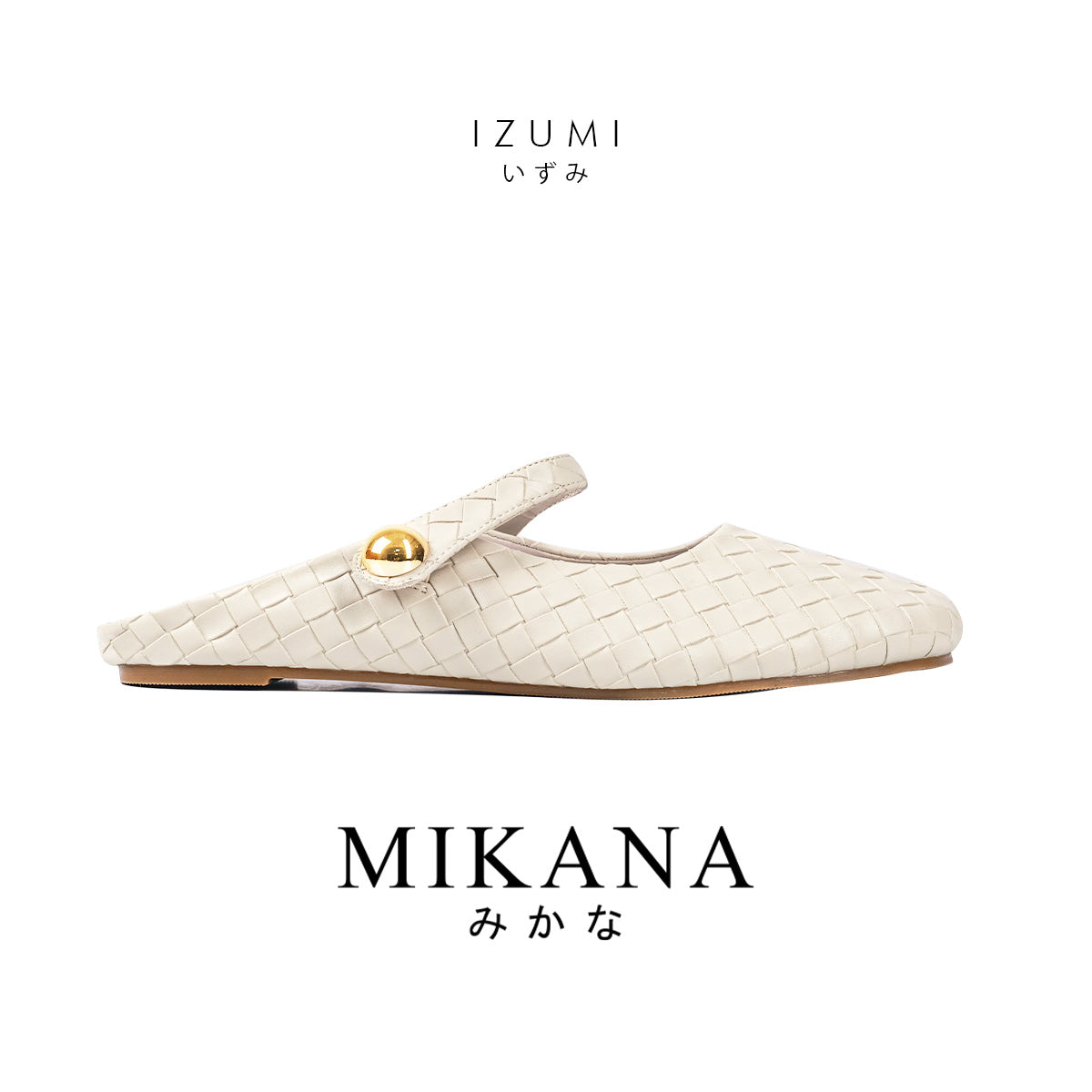 Mikana Elite Intertwine Izumi Woven Mary Jane Mules