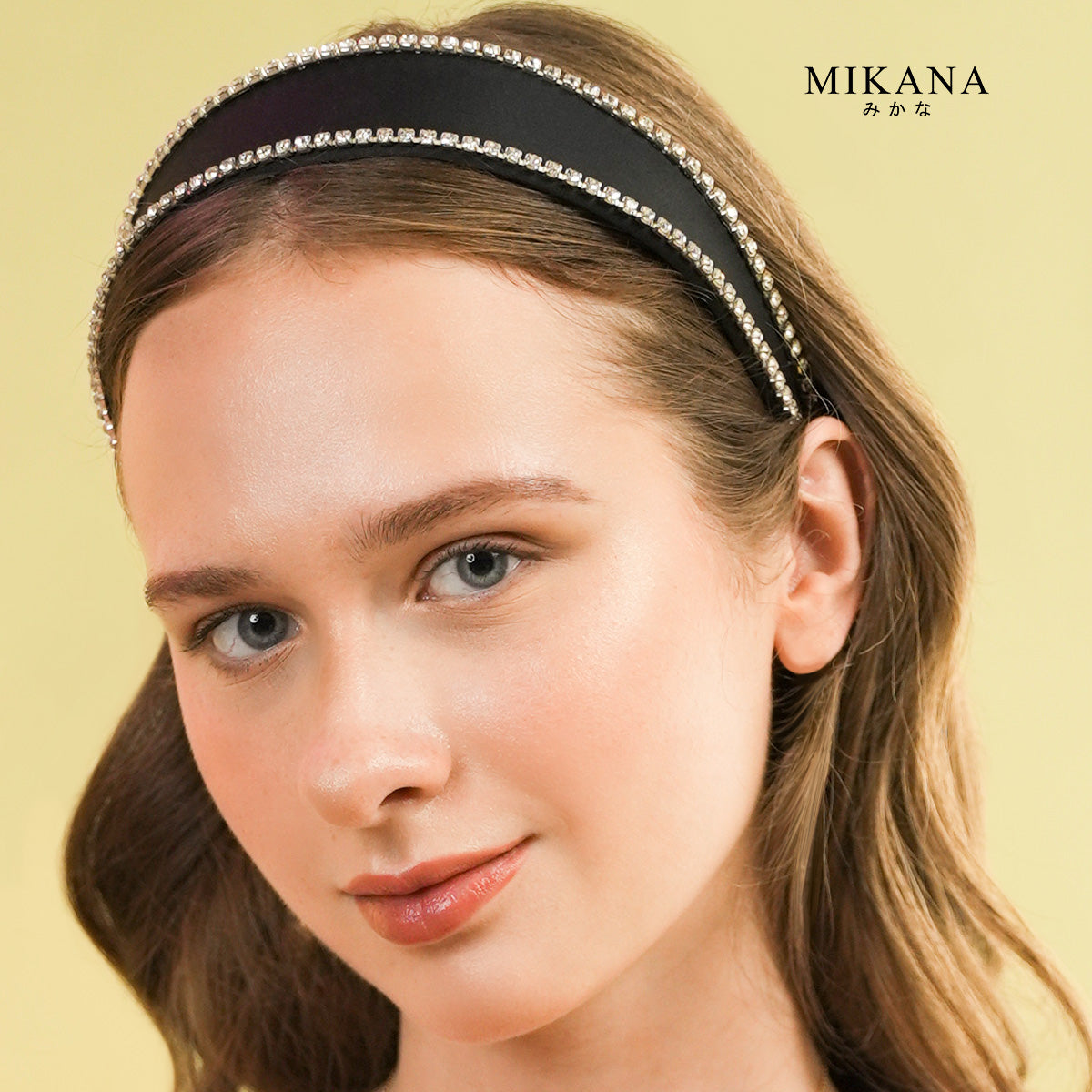 Jian Crystal Beads Headband