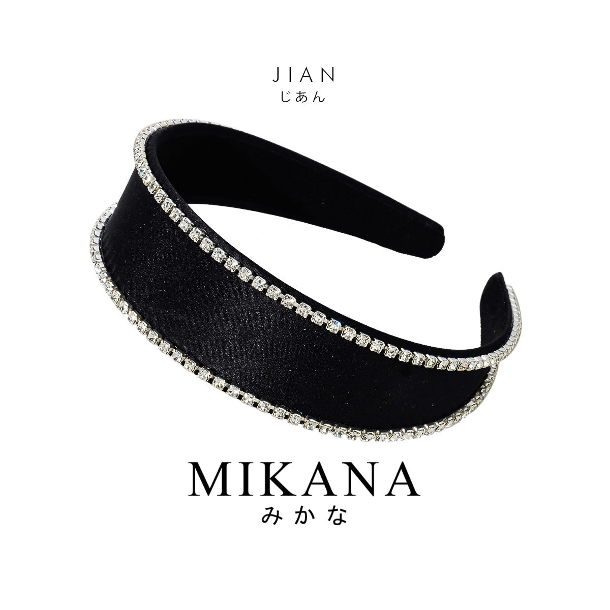 Jian Crystal Beads Headband