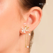 Load image into Gallery viewer, Petal Charm Juju Drop Earrings